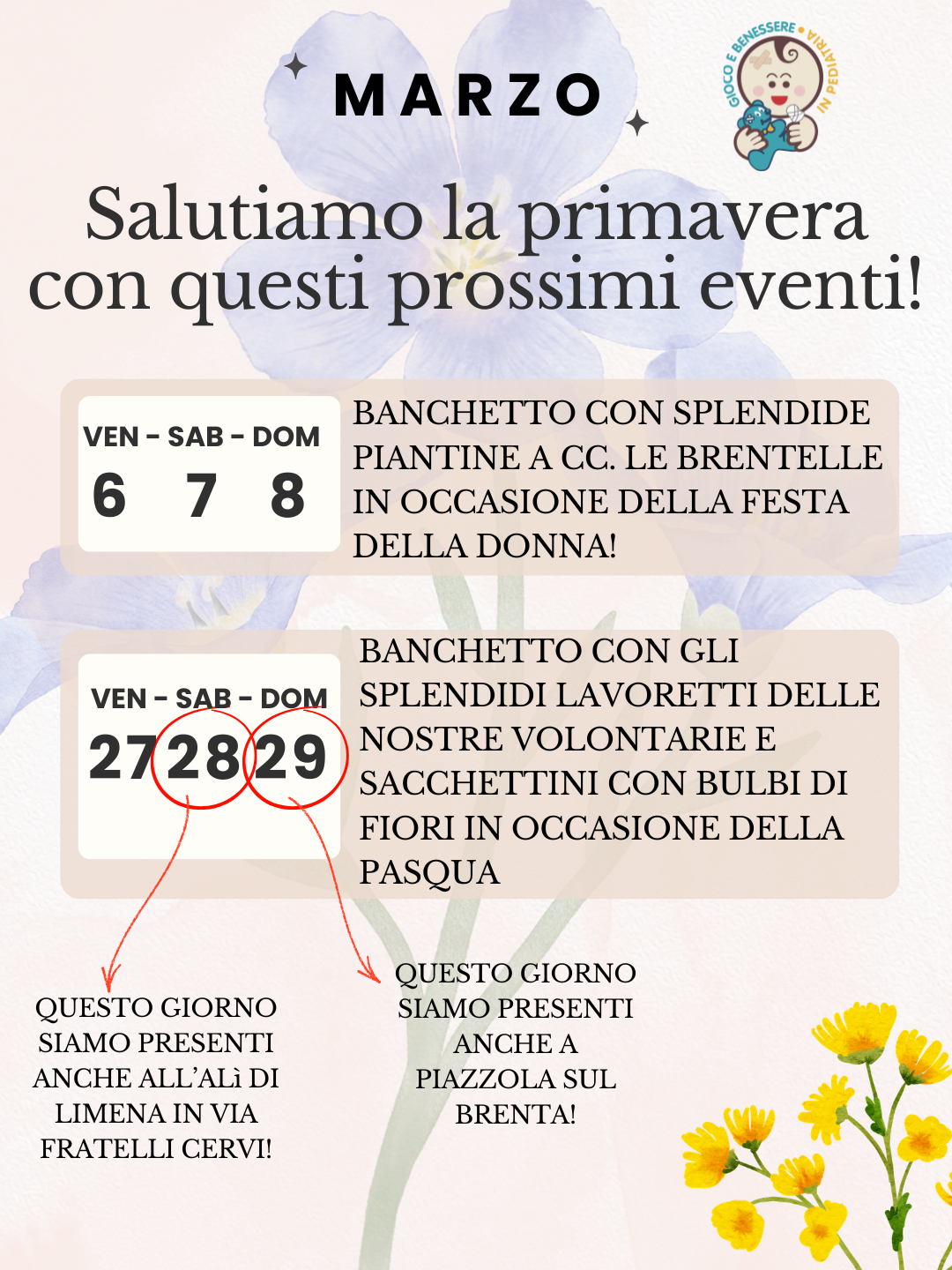 EVENTI MARZO 2026